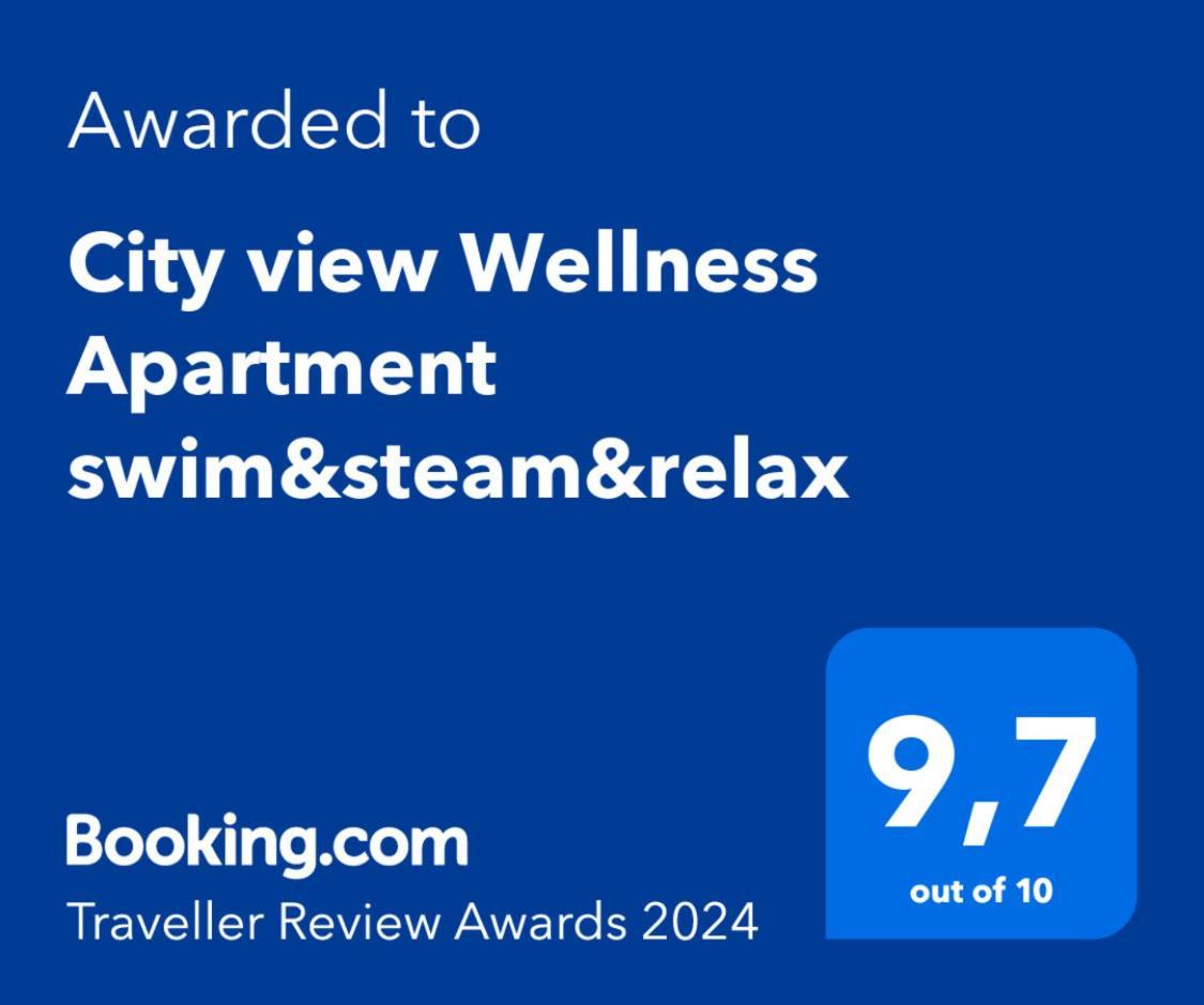 City View Wellness Apartment Swim&Steam&Relax Kraków Exteriör bild